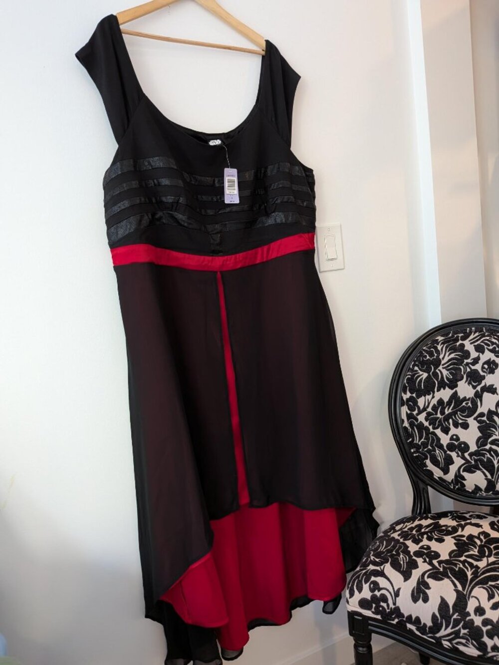NWT Her Universe Star Wars Kylo Ren High Low Dress Torid Plus Size 28 4X-5X Rare